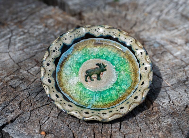 Moose Icon Trinket Dish