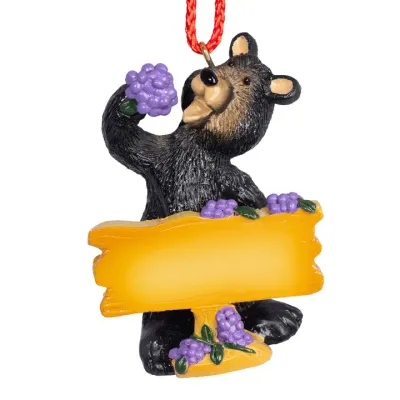 Huck L. Bearskin Ornament