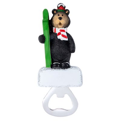 Ski Bear Bottle Opener