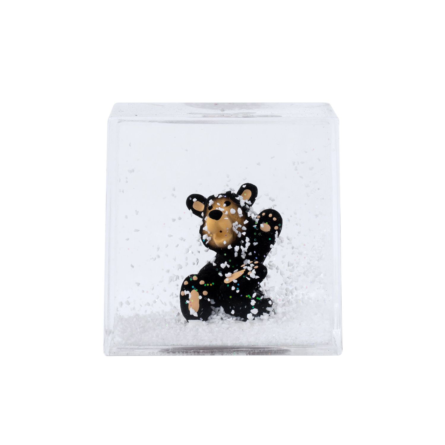 Tiny Toes Cube Snow Globe