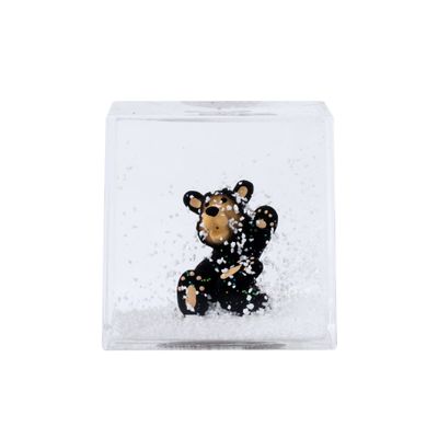 Tiny Toes Cube Snow Globe