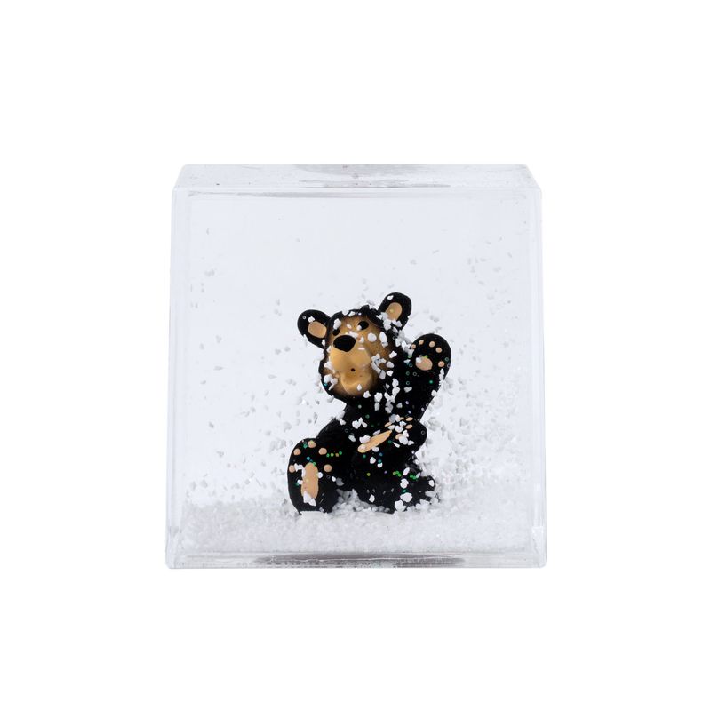 Tiny Toes Cube Snow Globe