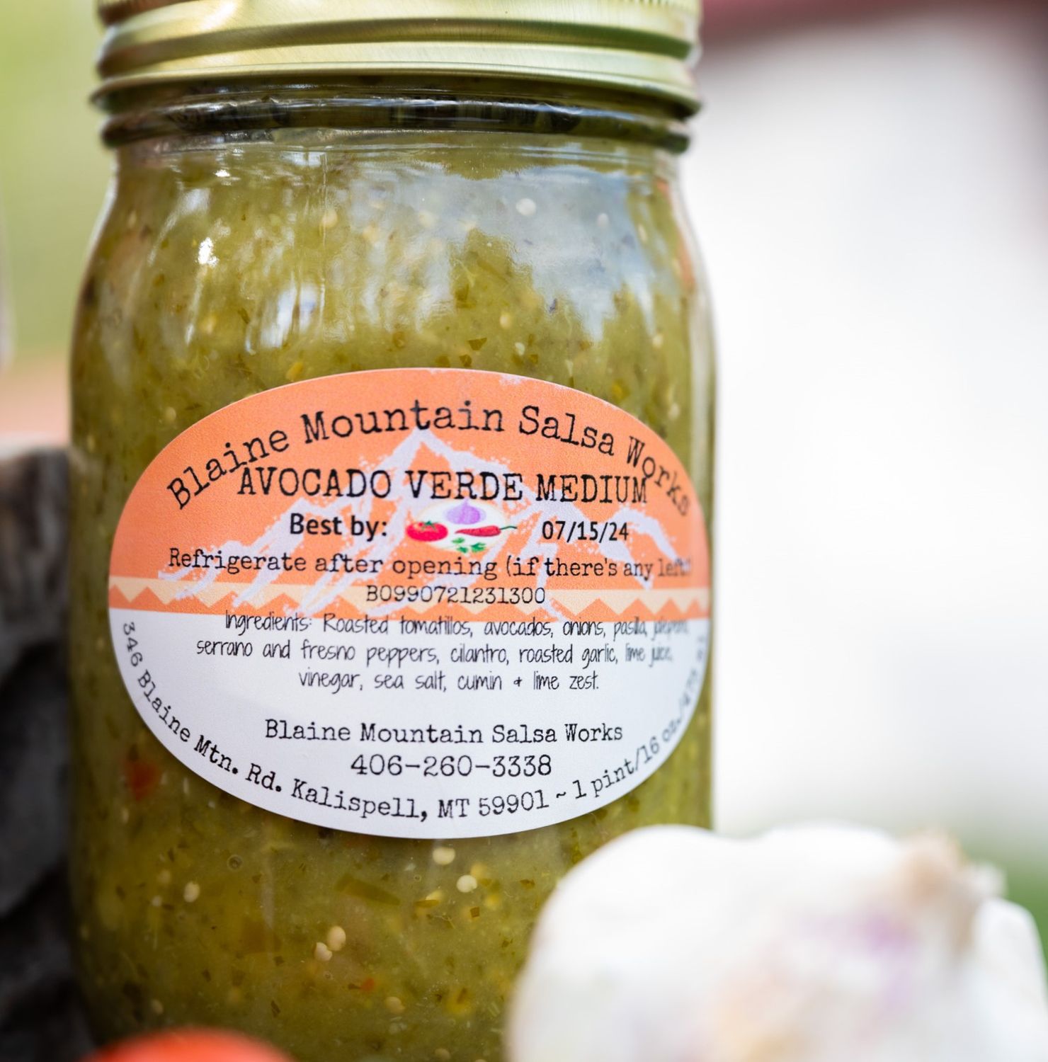 Avocado Verde Salsa 8 oz