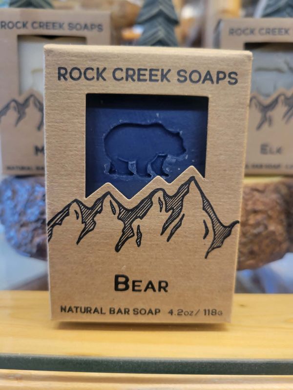 Bear Bar Soap/Huckleberry