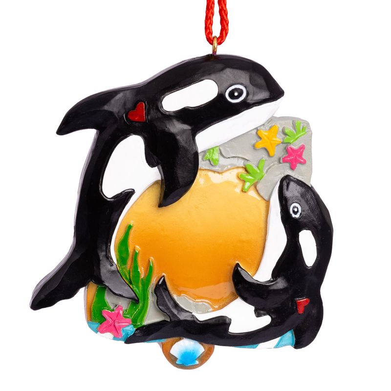 Orca Tracks Ornament