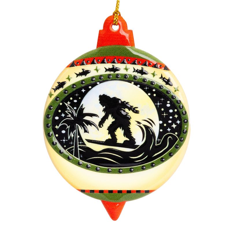 Sasquatch Beach 2S Ornament