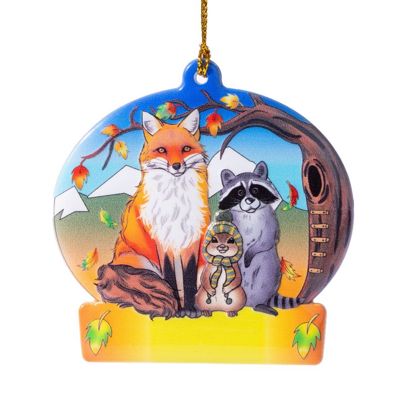 Fox &amp; Friends Ornament
