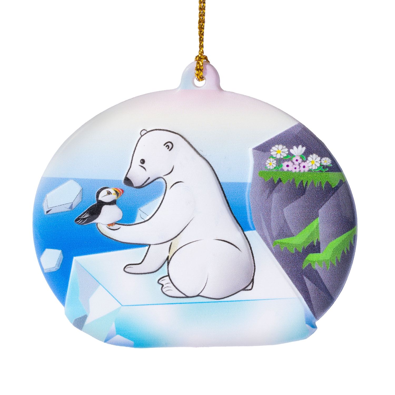 Polar Bear Ornament