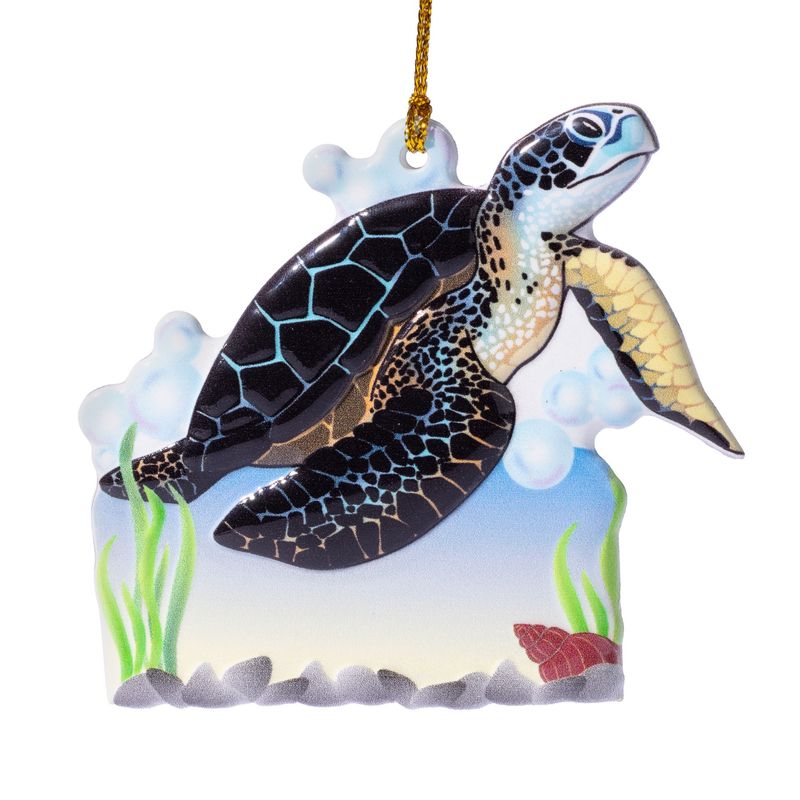 Sea Turtle R Ornament