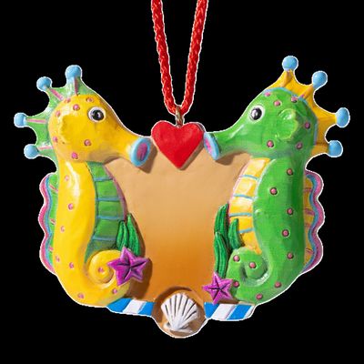 Seahorse Tracks Ornament