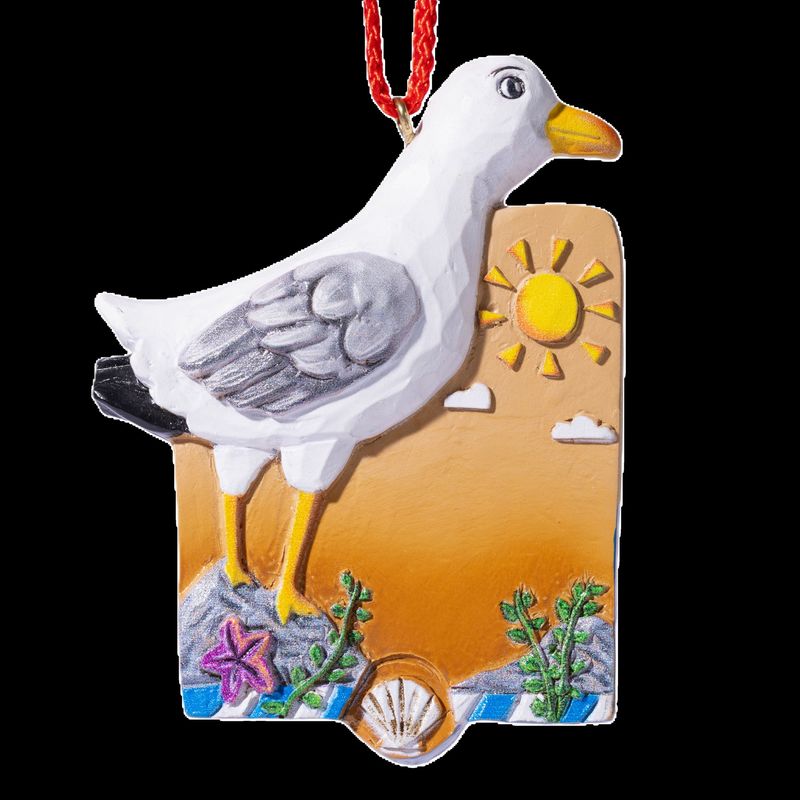 Seagull Tracks Ornament