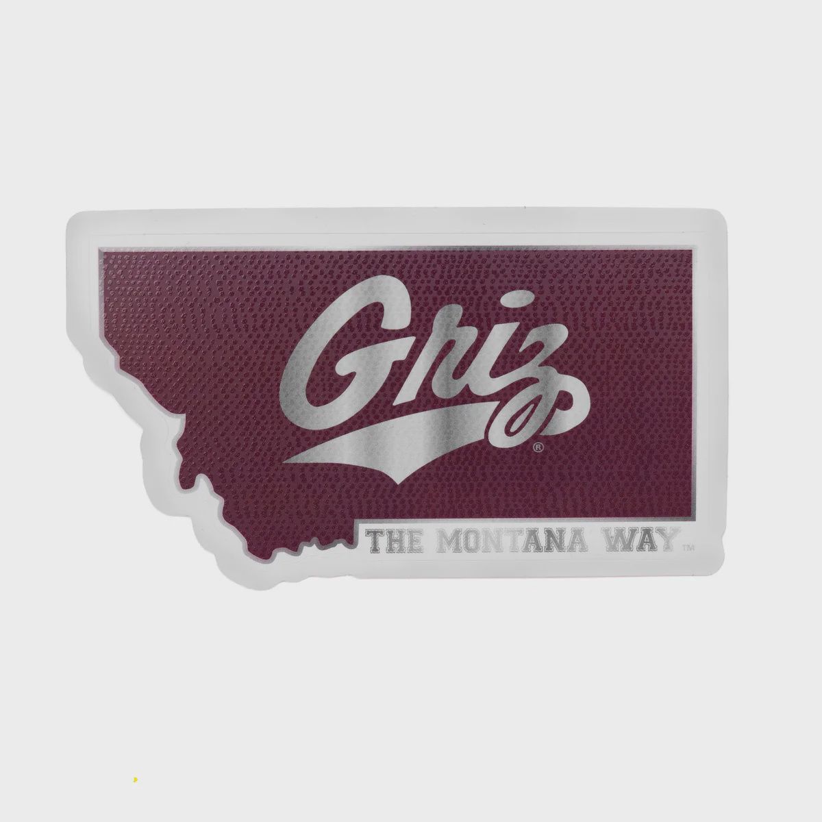 Griz State Maroon Decal