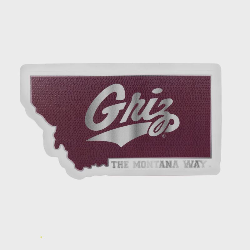 Griz State Maroon Decal