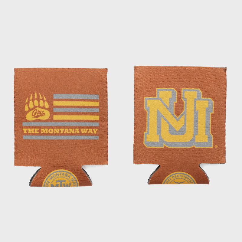 Griz Can Koozie in Copper