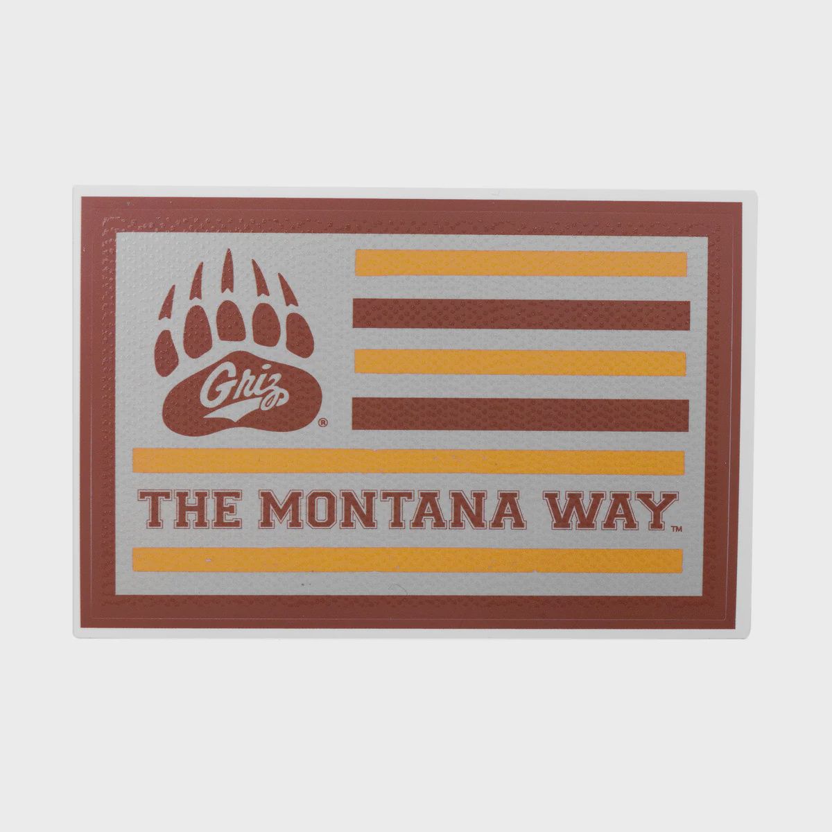 Griz Flag Retro Decal