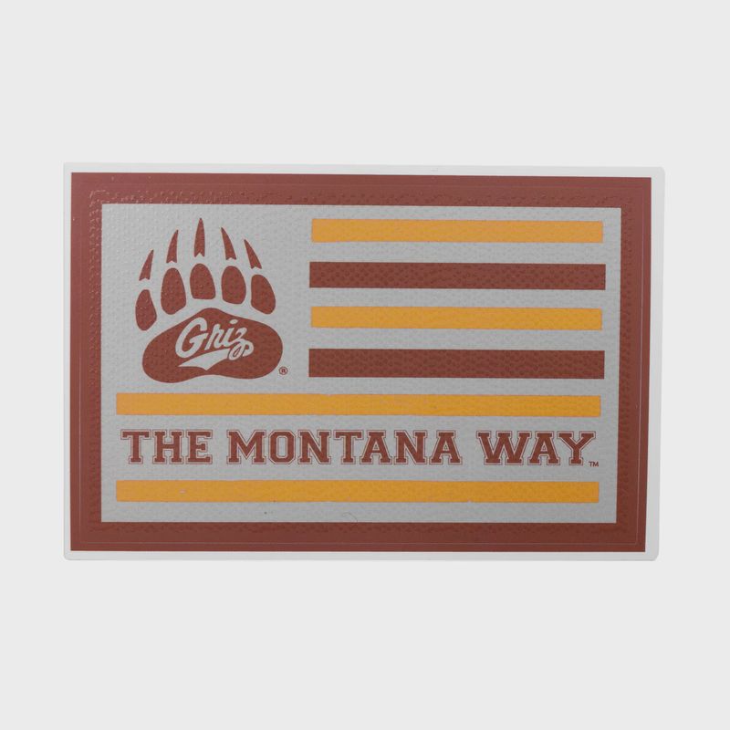 Griz Flag Retro Decal