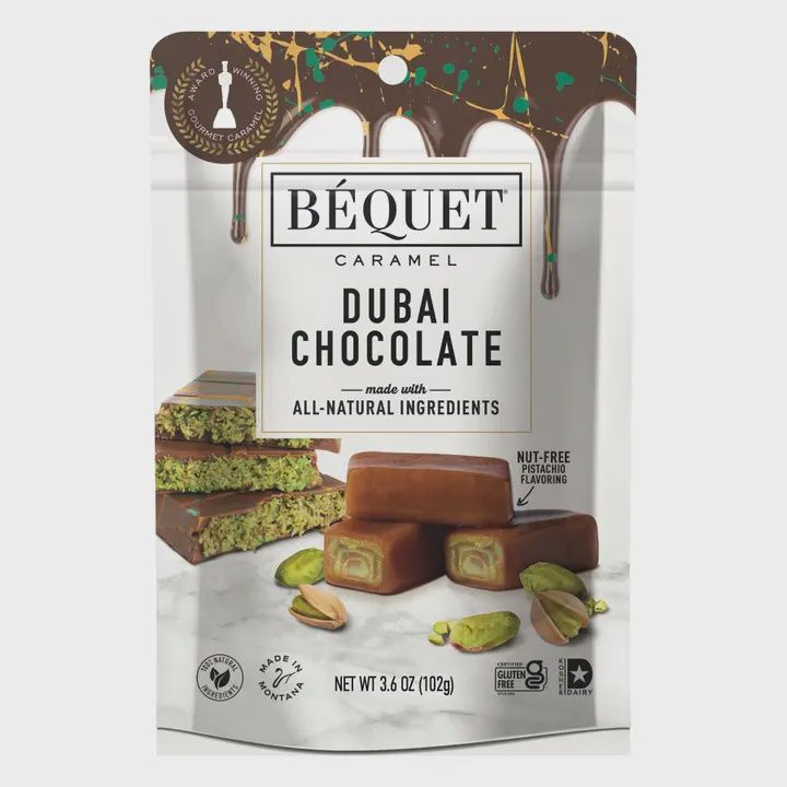 Béquet Dubai Chocolate Caramels 3.6 oz