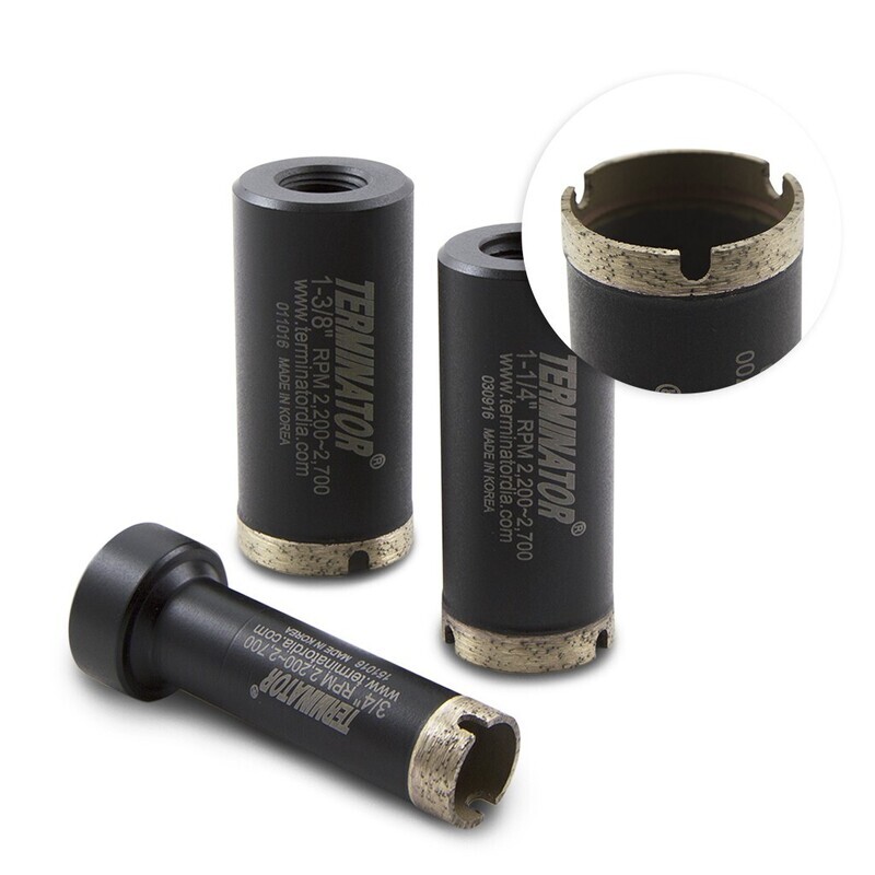 TERMINATOR Continuous Thin Wall Core Bits