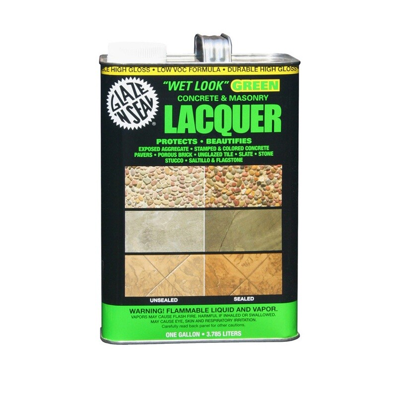 GLAZE N SEAL Wet Look Green