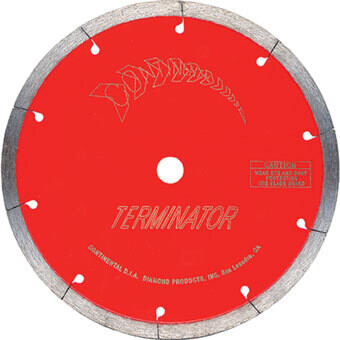 TERMINATOR Porcelain Continuous Rim Blade