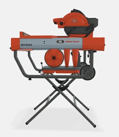 iQTS244 Dry Cut Tile Saw with Stand