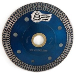 GYRO Spiro Mesh Embossed Dry Turbo Blade for Tile &amp; Porcelain
