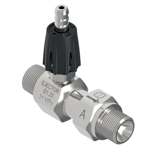 Stainless downstream venturi injector