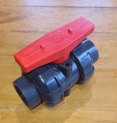 Double union Ball valve