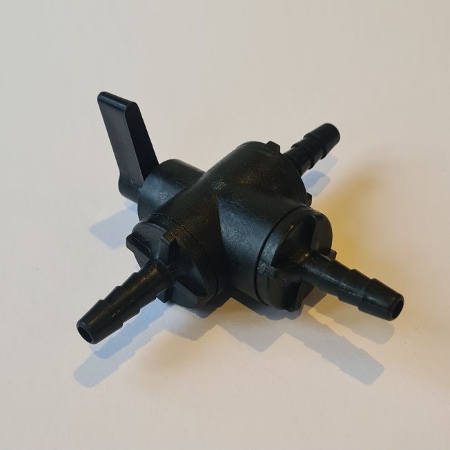 3 way poly 1/4 valve