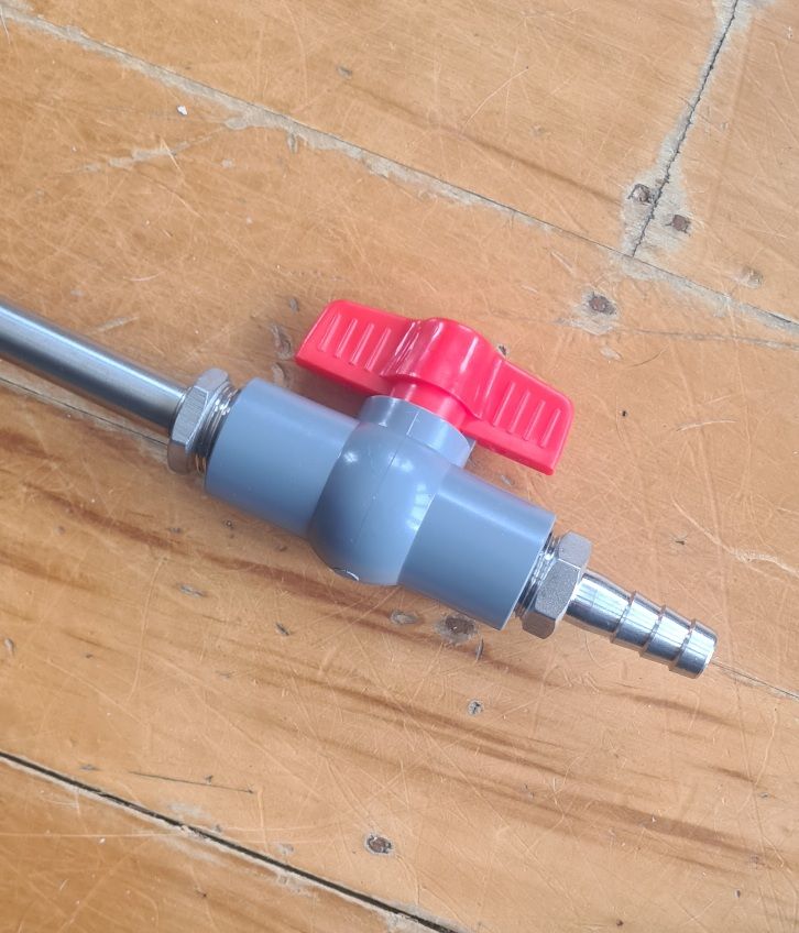 Soft wash gun (ball valve)
