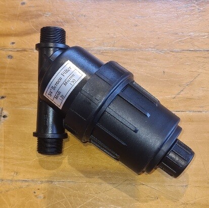 Inlet screen filter