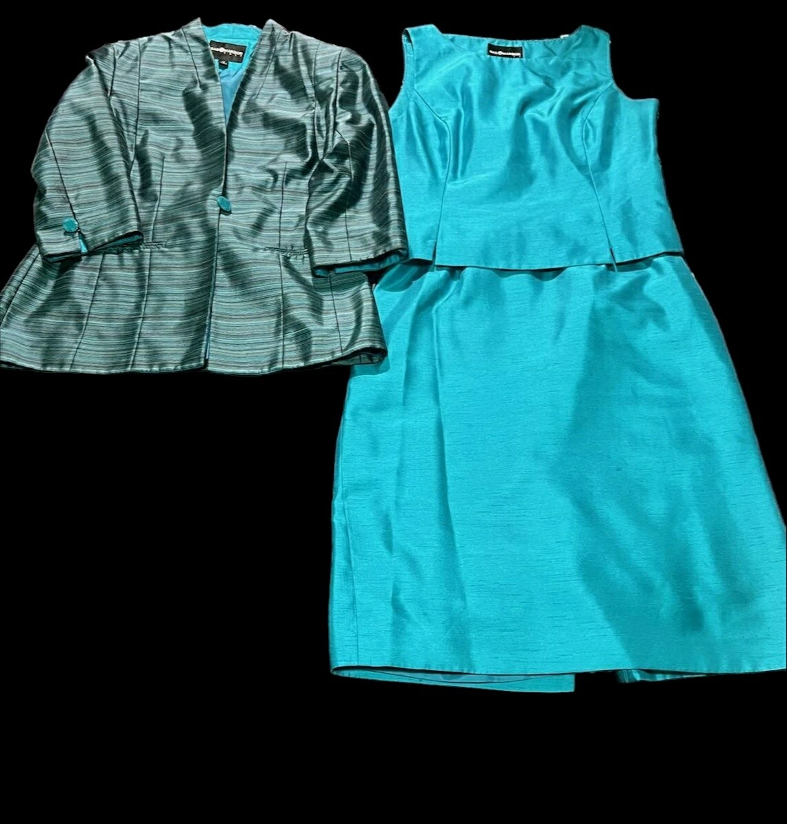 SAG HARBOR DESIGNER WOMEN&#39;S 3PC JACKET SKIRT SUIT