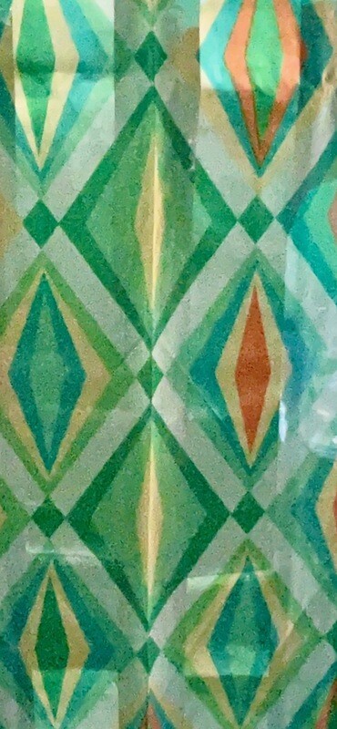 DESIGNER SHADES OF GREEN SCARF