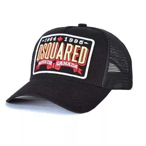 Gorras de beisbol DSQ2 color negro ajustable