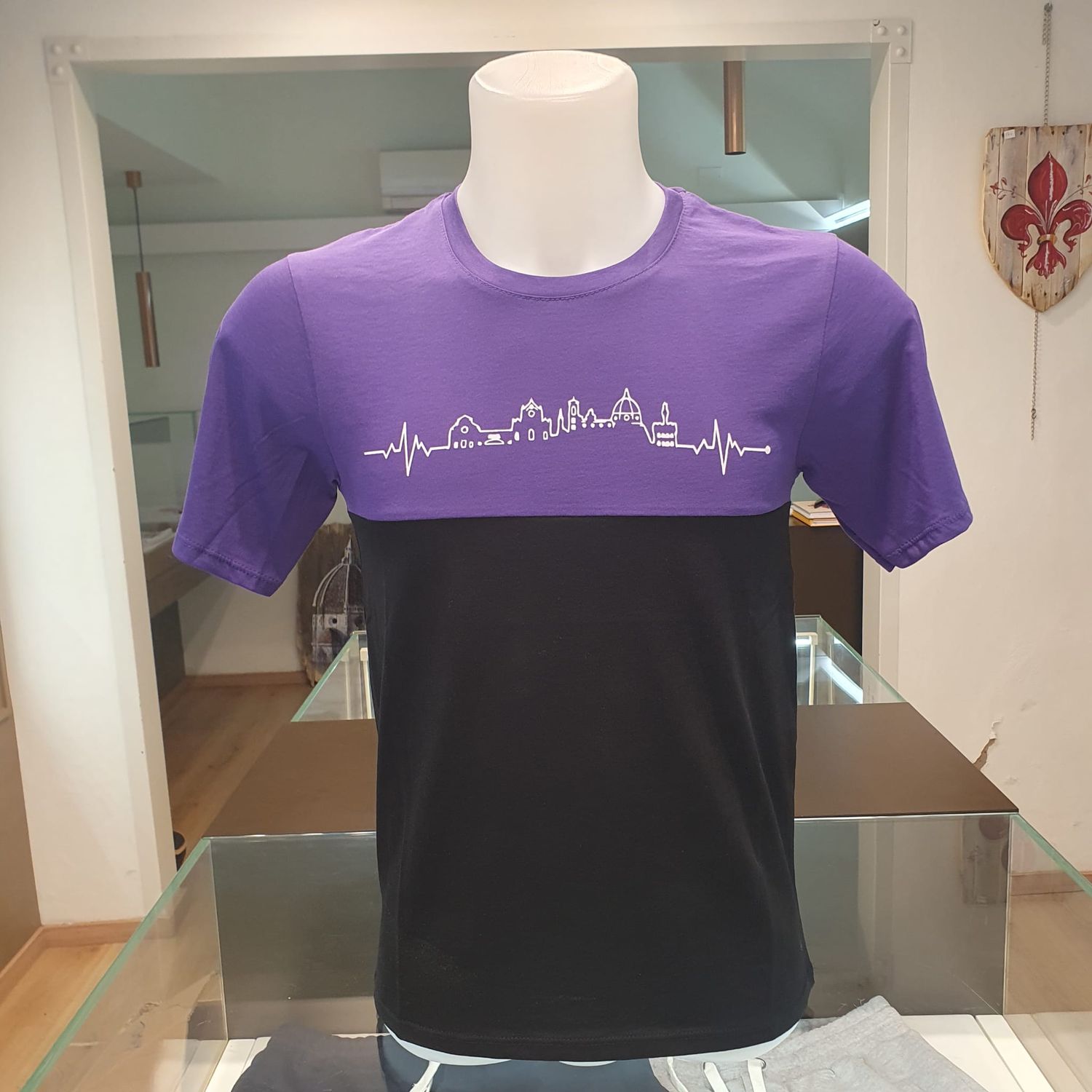 Maglia bicolore &quot;Cardioskyline&quot;