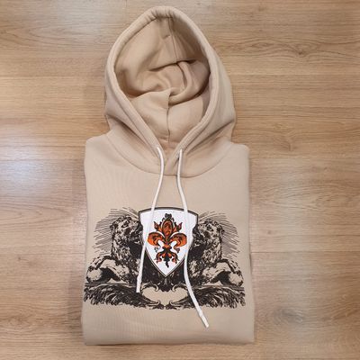 Felpa "I Leoni" (colore sabbia)