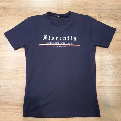 Maglia "Florentia coordinate" (blu navy)