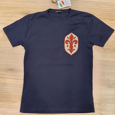 Maglia "Giglio vintage" (blu navy)