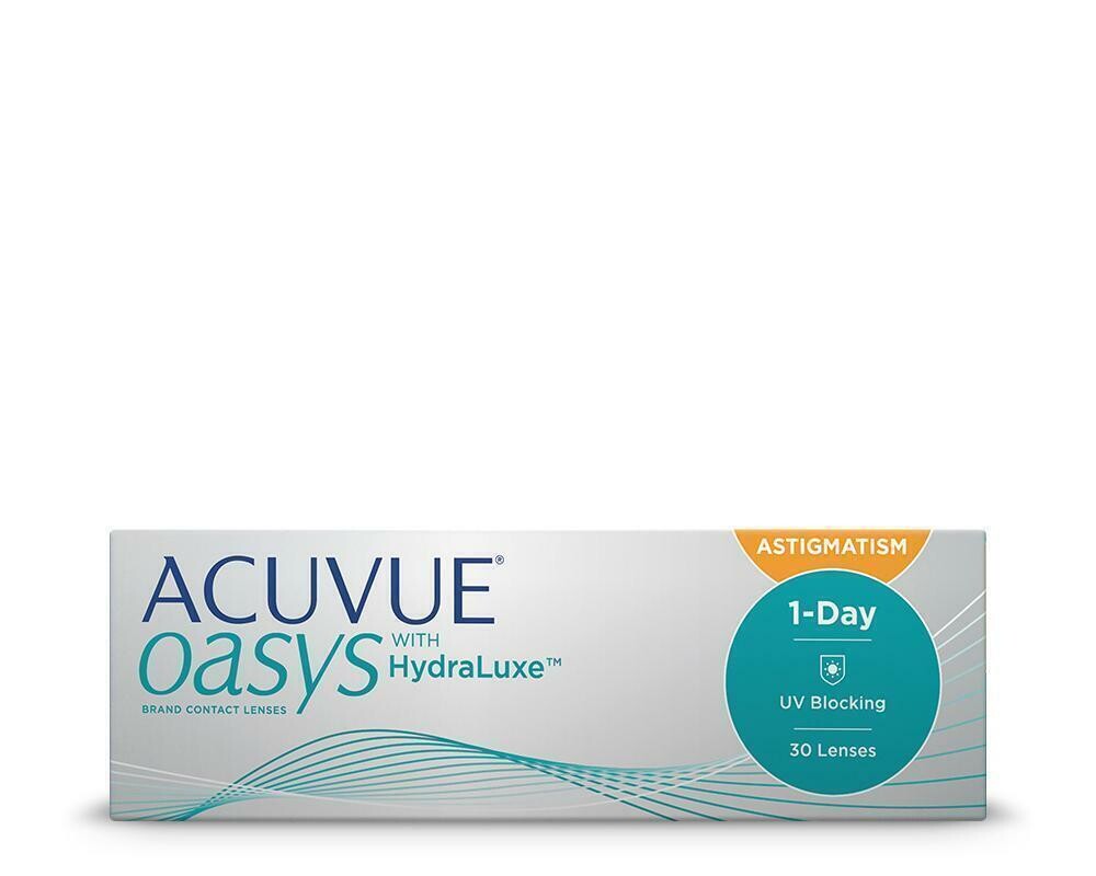Acuvue Oasys 1-Day with HYDRALUXE for Astigmatism 30 Pack