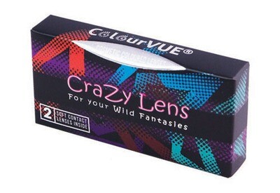 ColourVUE Crazy Lens 3 Months 2 Pack (Power)