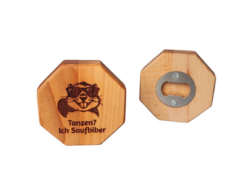 Flaschenöffner &quot;Tanzen? Ich Saufbiber&quot;