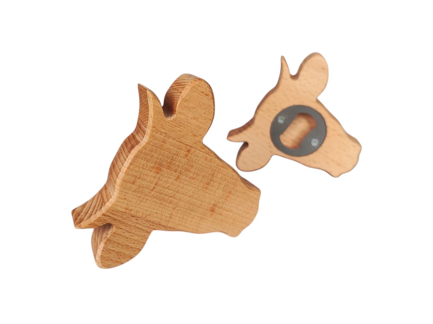 Flaschenöffner &quot;Kuh&quot; Buche