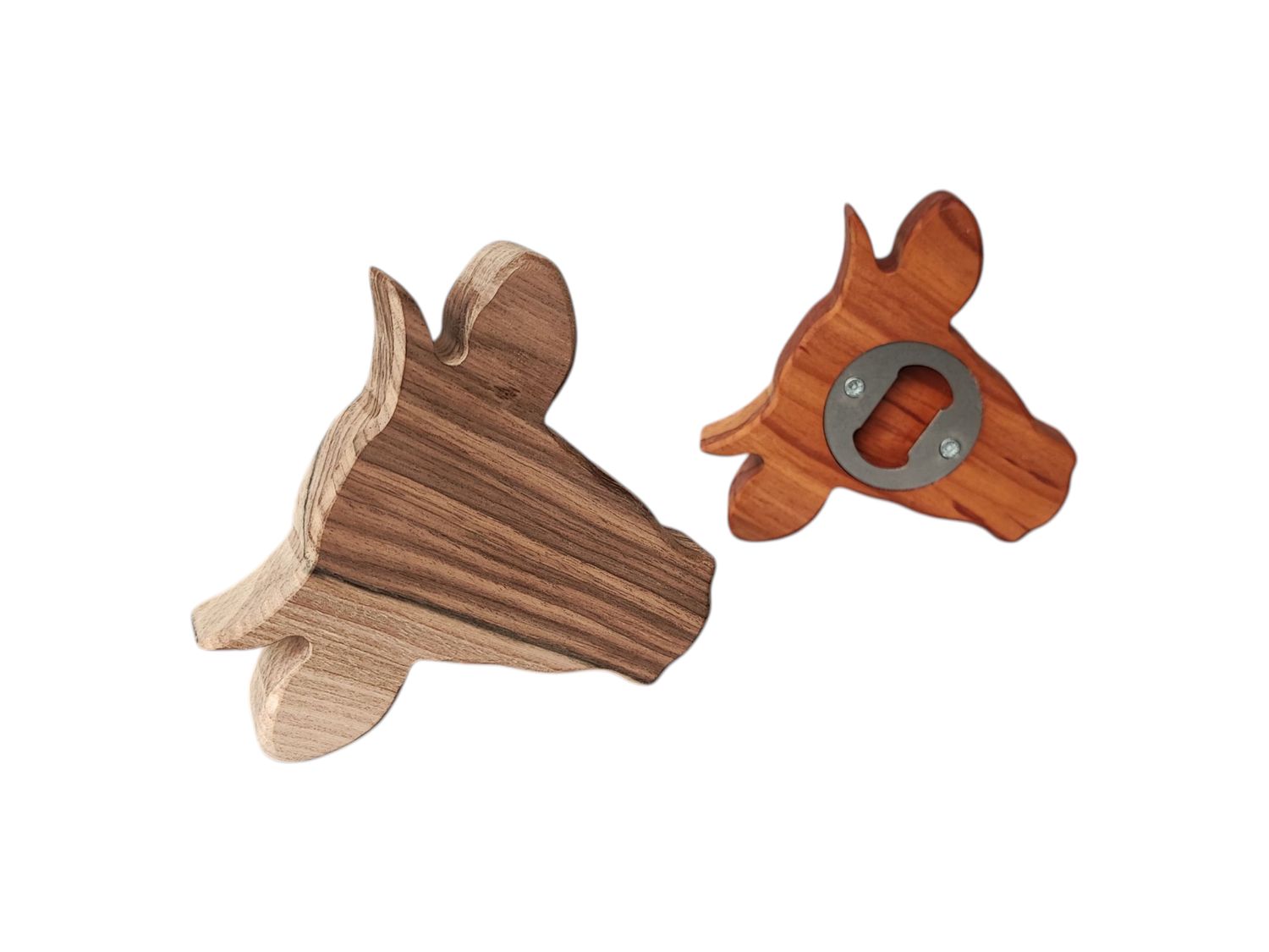 Flaschenöffner &quot;Kuh&quot; Nussbaum