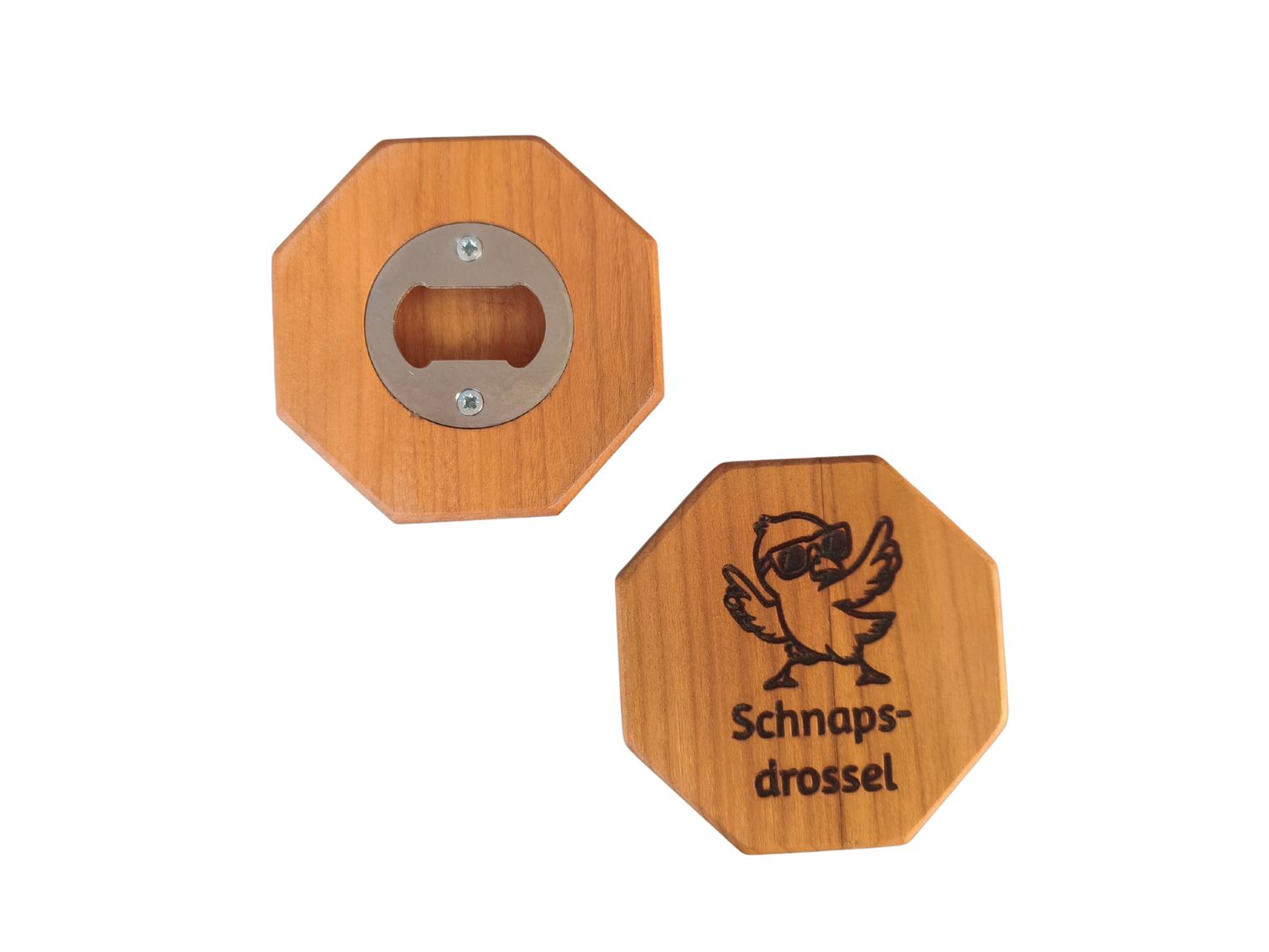 Flaschenöffner "Schnapsdrossel"