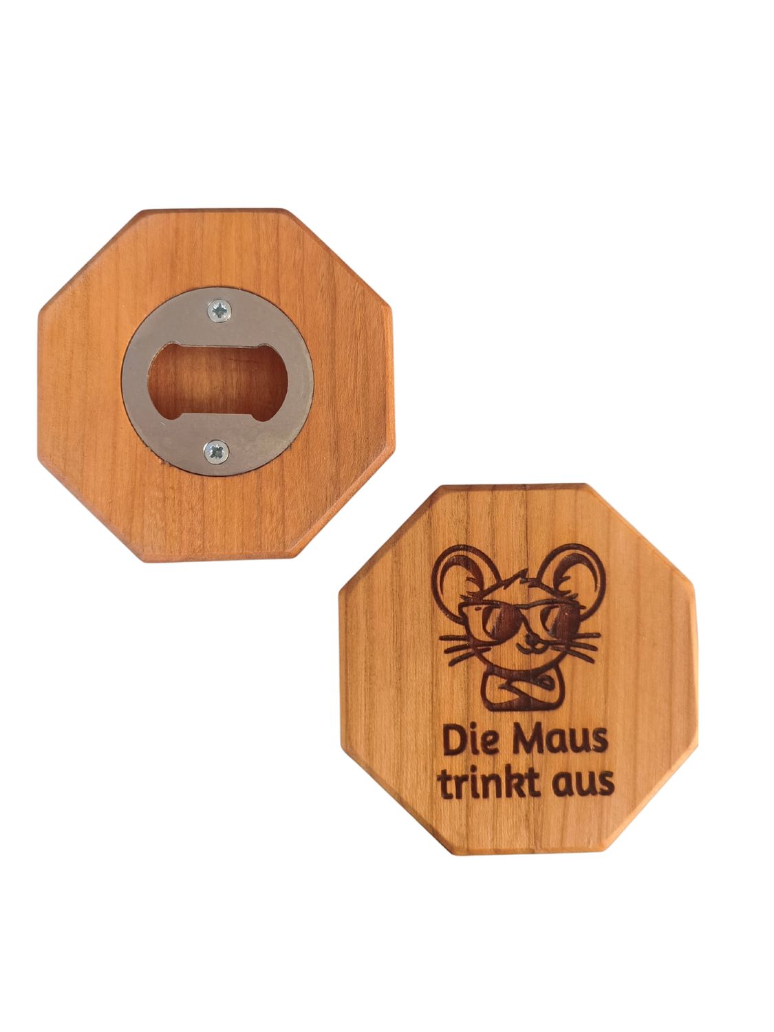 Flaschenöffner "Die Maus trinkt aus"