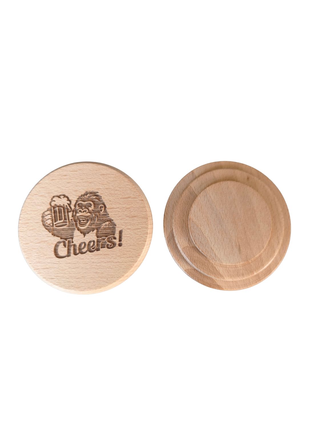 Glasdeckel "Cheers"