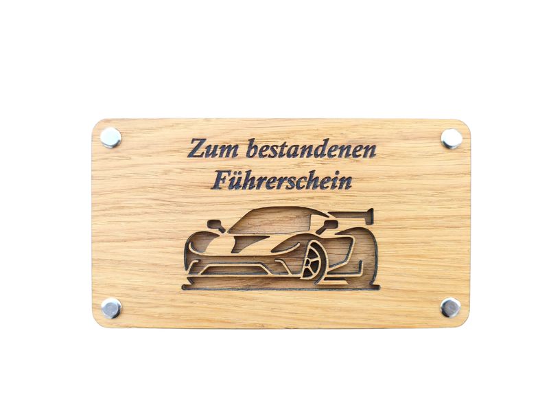 Geldgeschenk "Zum bestandenen Führerschein"