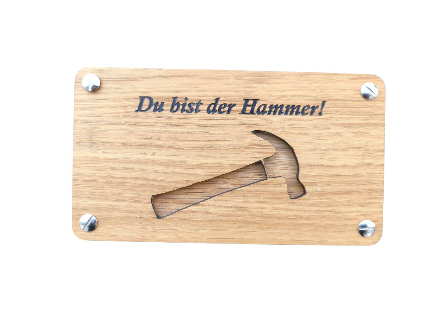 Geldgeschenk "Du bist der Hammer"