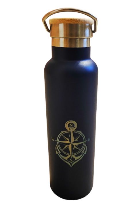 Thermosflasche 0,65l "Wunschgravur"