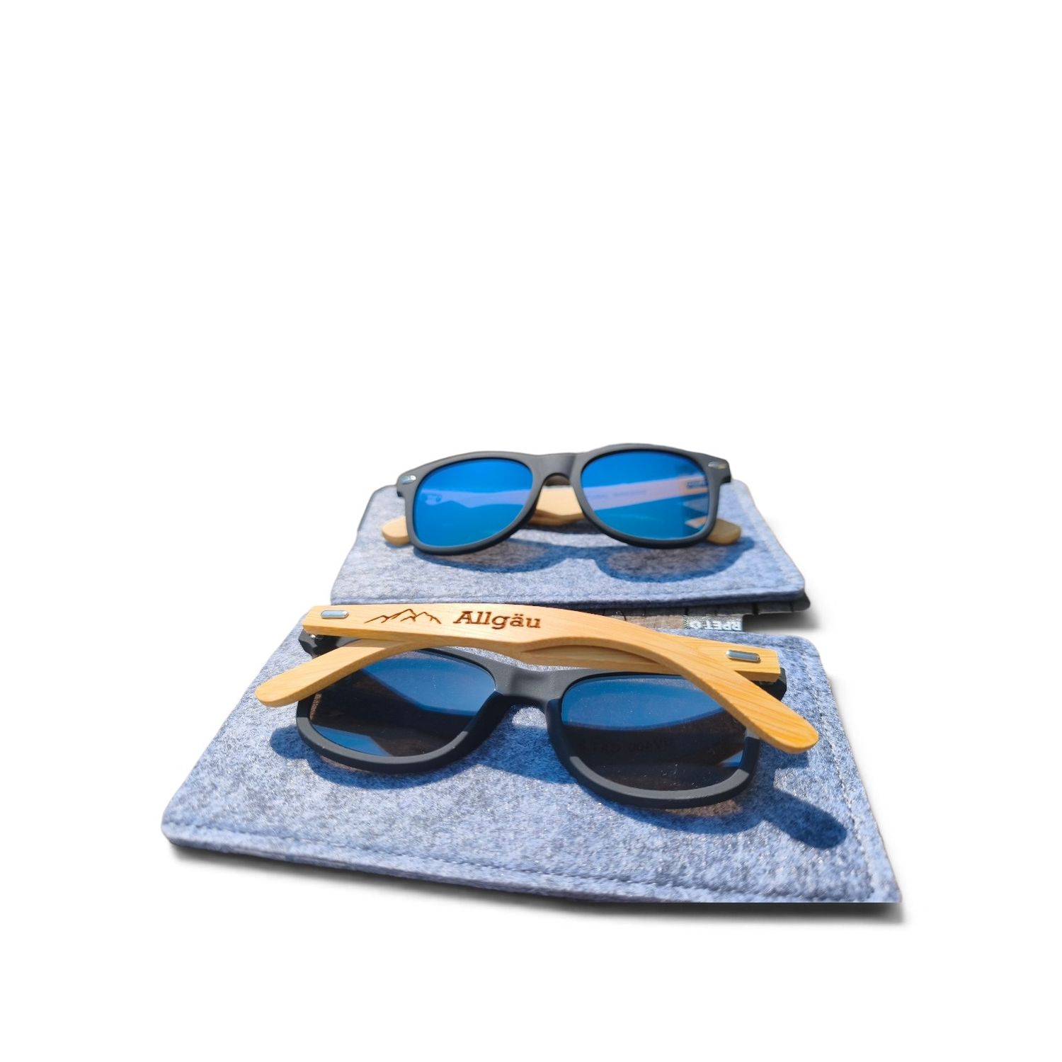 Sonnenbrille blau "Allgäu"